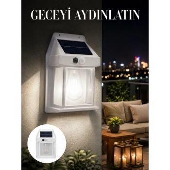 1800 Mah Pilli Solar Duvar Aydınlatma Yeni Nesil
