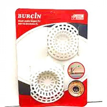2 PARÇA PLASTİK KÜVET LAVABO SÜZGEÇ (5263)