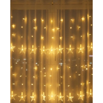 20 Yıldızlı Led Şerit Işık 5w Güç İç Mekan Parti Ve Vitrin Süsleme