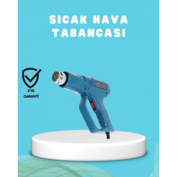 2000w Sıcak Hava Üfleme Tabancası Seramik Rezistanslı Profesyonel