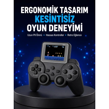 2025 S10 Gamepad 520 Klasik Retro Oyunlu Tv Bağlantılı A Kalite Orijinal Yeni Nesil