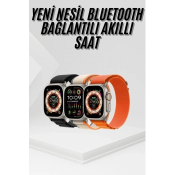 2025 Yeni Model Akıllı Saat Android Ve İos Uyumlu Çağrı Cevaplama