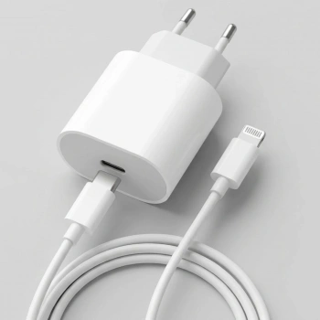 20W Hızlı Şarj Adaptörü USB-C to Lightning Kablolu – PD Destekli Süper Hızlı Şarj Cihazı (5263)