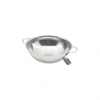 22CM  METAL KULPLU  ÇELİK SEPET SÜZGEÇ İNCE TEL AYAKLI (5263)