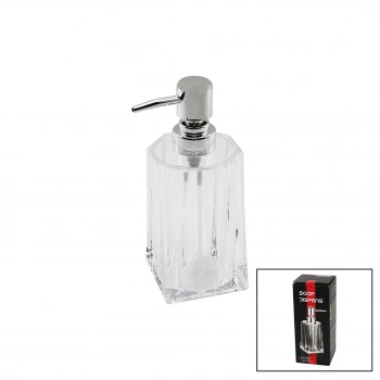 280ML - UZUN   ŞEFFAF - MİKA KRİSTAL  SIVI SABUNLUK (5263)