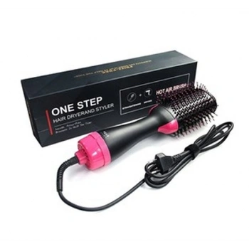 2İN1 ONE STEP KURUTMALI SAÇ DÜZLEŞTİRİCİ - ELEKTRİKLİ FÖN TARAK 1200W (5263)
