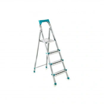 3+1BASAMAKLI METAL MERDİVEN Y: 82CM - 120KG.TAŞIMA KAPASİTESİ (5263)