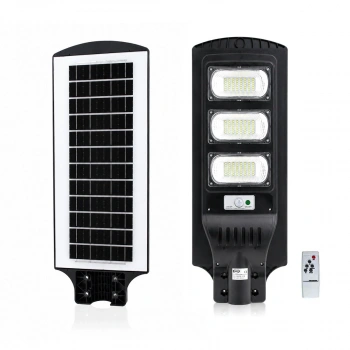 300W - 6500K SOLAR - GÜNEŞ ENERJİLİ SOKAK LAMBASI - ARMATÜR SENSÖRLÜ BAHÇE-BALKON-SOKAK ARS-348966 (5263)