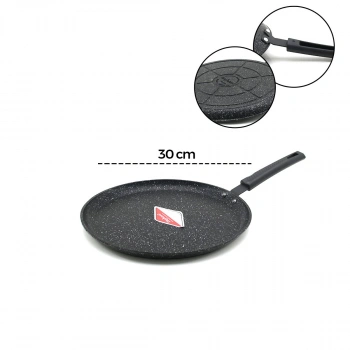 30CM DÖKÜM KREP TAVA (5263)