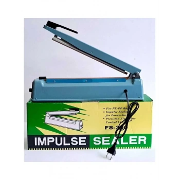 30Cm Metal Gövde Poşet Ağzı Yapıştırma Kapatma Makinası FS-300 (5263)