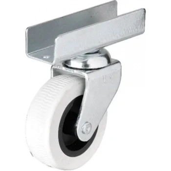 323 - 50x20 Mm Gri Uzun U Tablalı Teker 4 Adet