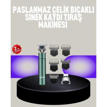 4 Limit Taraklı Ipx5 Su Geçirmez Saç Kesme Makinesi