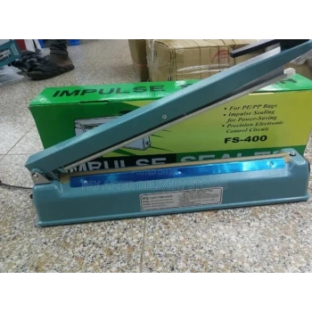 40Cm  Metal Gövde Poşet Ağzı Yapıştırma Kapatma Makinası FS-400 (5263)