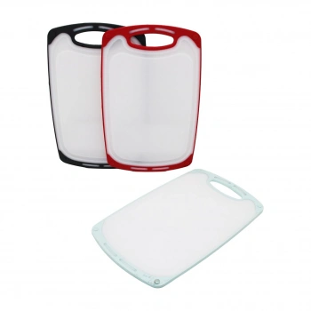 40X24CM  BÜYÜK  PLASTİK  KESİM PANOSU  KAYMAZ SİLİKON KENARLIK - 10MM KALINLIK (5263)