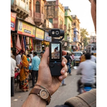 4k Ultra Hd El Kamerası 2.0 Ips Ekran Döner Başlık Ve Yüksek Batarya Kapasiteli