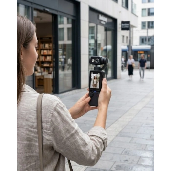 4k Ultra Hd Vlog Kamera 2.0 İnç Ips Ekran Ve Döner Lens Taşınabilir Aksiyon Kamera