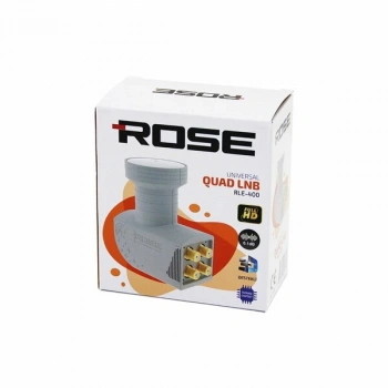 4LÜ UYDU LNB UNIVERSAL QUAD FULL HD -  3D - 0.1DB RLE-400 (5263)