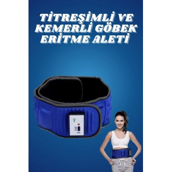 5 Motorlu Titreşimli Masaj Aleti Göbek Kemeri Selülit Cihazı Eritme Zayıflama