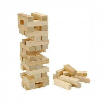 54 PARÇA  AHŞAP DENGE JENGA OYUNU (5263)
