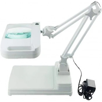 -5x 10x Büyüteç - Led Işıklı Süper Parlak Enerji Tasarruflu  Masa Lambası Lt-861