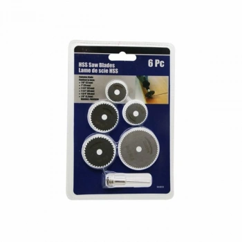 6 PARÇA MİNİ YUVARLAK TESTERE BIÇAKLARI 22---44MM (5263)