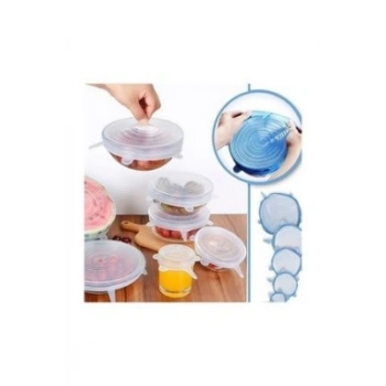 6 PARÇA  SİLİKON KAPAK VAKUM BONE (5263)