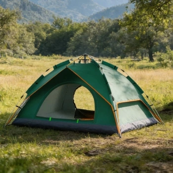  6 Kişilik Otomatik Kamp Çadırı – Çift Katmanlı, Suya Dayanıklı, Hızlı Kurulum Outdoor Aile ve Doğa Çadırı 200x250x150 cm (5263)