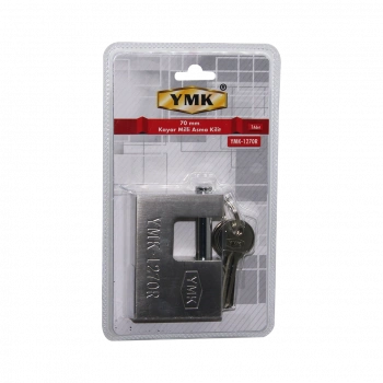 70MM GRİ KAYAR MİLLİ ASMA KİLİT (5263)