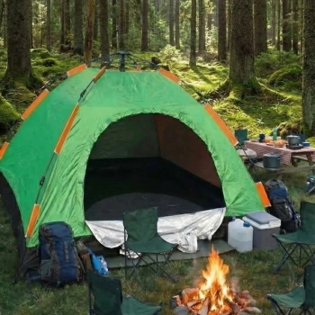 8 Kişilik Otomatik Kurulum Kamp Çadırı – Outdoor , Suya Dayanıklı Hızlı Kurulum Piknik ve Doğa İçin Geniş Aile Çadırı 250x250x165 cm (5263)