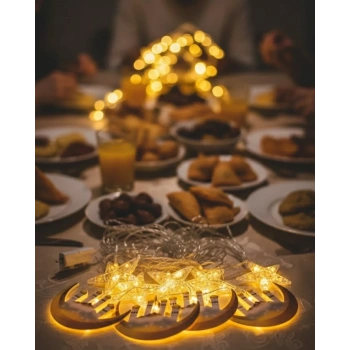 A++ Tasarruflu Ramazan Süs Işığı Pencere Perde Balkon Uyumlu