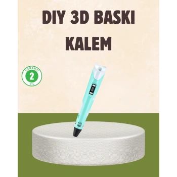 Abs Ve Pla Filament Destekli 3d Yazıcı Kalem
