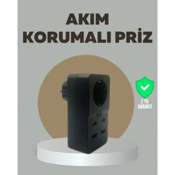 Akıllı Akım Dengelemeli Priz 2500w 4 Usb Type C Çıkışlı