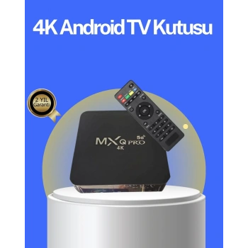 Akıllı Android Tv Box – 4k Çözünürlük, 2gb Ram, 16gb Depolama, Hızlı Wi-fi
