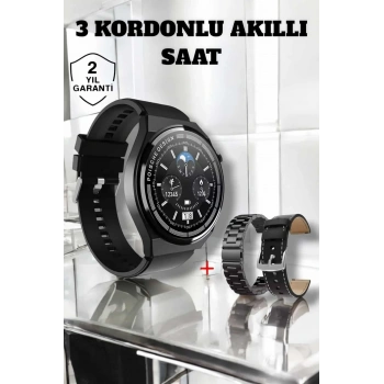 Akıllı Saat Uyku Ve Sağlık Takibi Bildirim Görme Arama Cevaplama