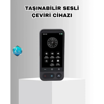 Akıllı Taşınabilir Tercüman – 17 Çevrimdışı, 139 Çevrimiçi Dil Desteği
