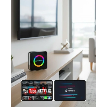 Android Auto Carplay Kablosuz Bağlantı Sağlayan Araç Adaptörü