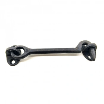 Antika Tarz Dekoratif Pirinç  Çengeli - 13cm, Oksit