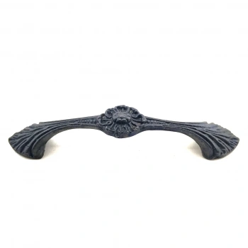 Antika Tarz Dekoratif Pirinç Göz Mobilya Kulbu - 21x127 Mm, Oksit