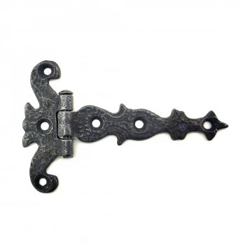 Antika Tarz Dekoratif Pirinç Kuyruklu Kelebek Menteşe - 63x100 Mm, Oksit