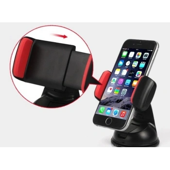 Araç İçi Torpido ve Cam Vakumlu Kısa Boy Telefon Tutucu (5263)