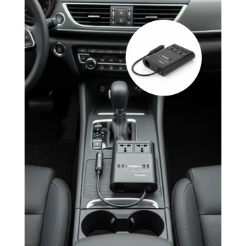 Araç İçin 12v 24v Güç Dönüştürücü 220v Priz Ve Usb Portlu