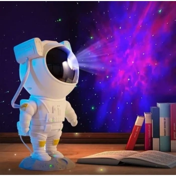 Astronot, Galaksi, Projektör, Uzaktan Kumandalı, Gece Lambası BWR-47 (5263)