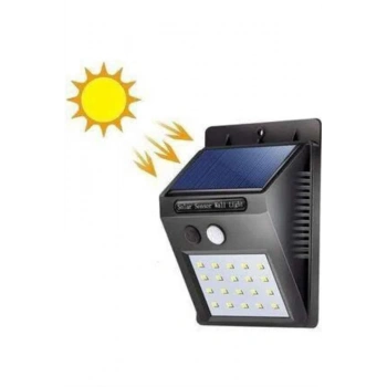 Bahçe Aydınlatması Güneş Enerjili Led Işık Lamba Sensörlü Dekoratif