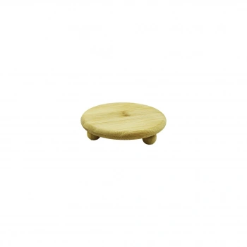 BAMBOO BAMBU SUNUM TABAK AYAKLI 11X11CM (5263)