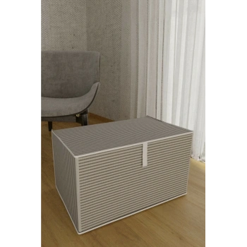 Baza Altı Boy Çok Amaçlı Düzenleyici Kutu Organizer Cırt Cırtlı Hurç 19cm X 40cm X 50cm (1 Adet)