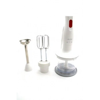 BLENDER SETİ  DOĞRAYICI - MİKSER - BLENDER  600ML HAZNE  350W SHB-3182 (5263)