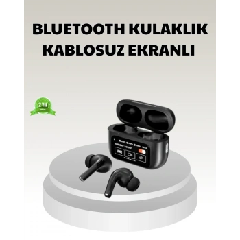 Bluetooth 5.3 Anc Kablosuz Kulaklık – Dokunmatik Kontrol, Dijital Ekran Ve Uzun Pil Ömrü