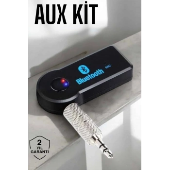 Bluetooth Araç Kiti Bt 350 Aux Çıkışlı Tüm Araçlara Uyumlu