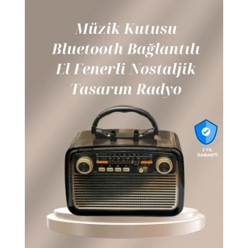 Bluetooth Bağlantılı Taşınabilir Hoparlör – Fm/am Radyo Özellikli, Şarj Edilebilir Batarya, 1 Kg