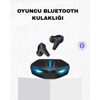 Bluetooth Kulaklık Tam Kablosuz Stereo Led Işıklı
